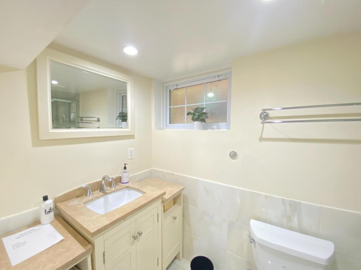 Comfy Basement Home 2 Bdrm1Den 3Queen Beds 华盛顿哥伦比亚 外观 照片